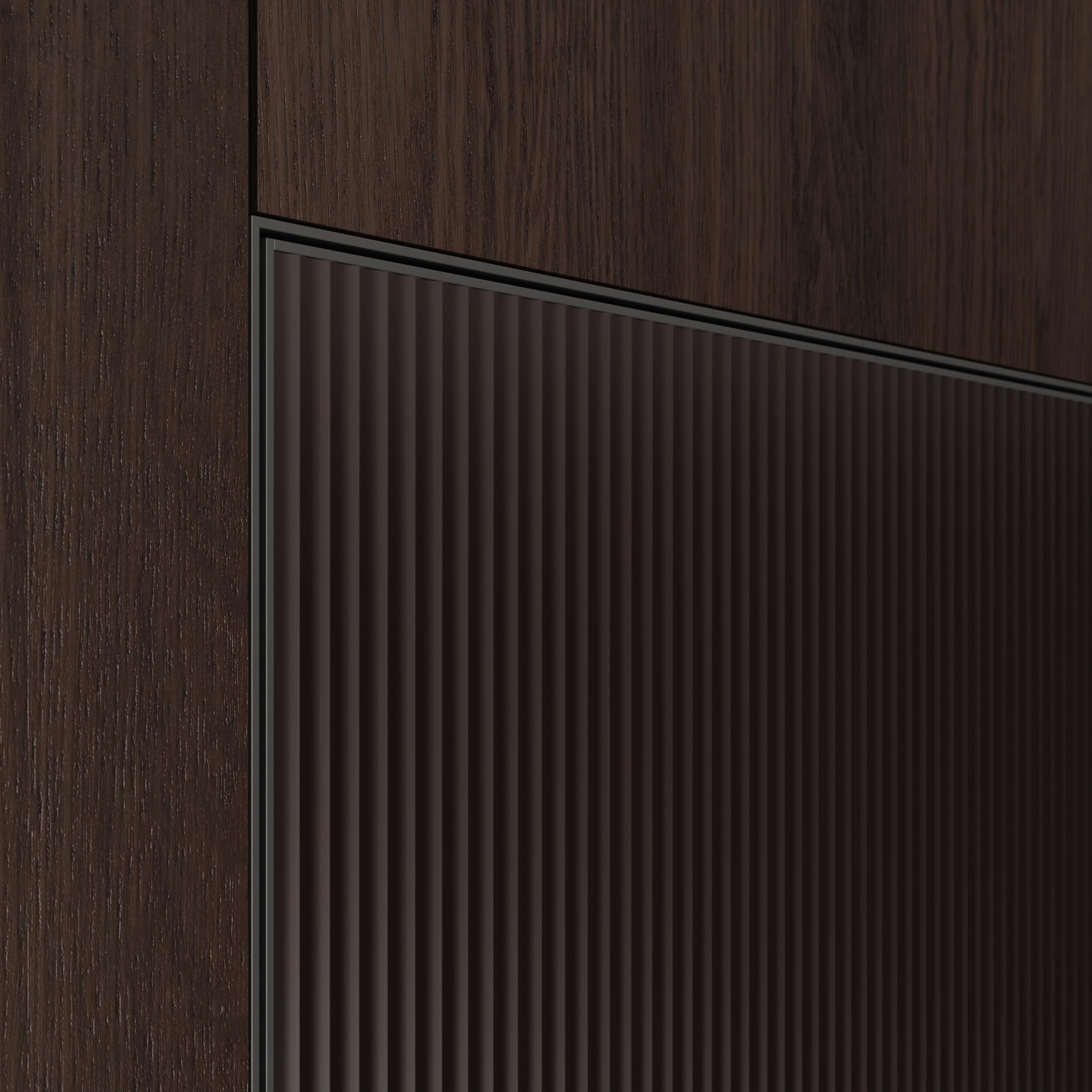 Otočné dvere Master so sklom Flutes