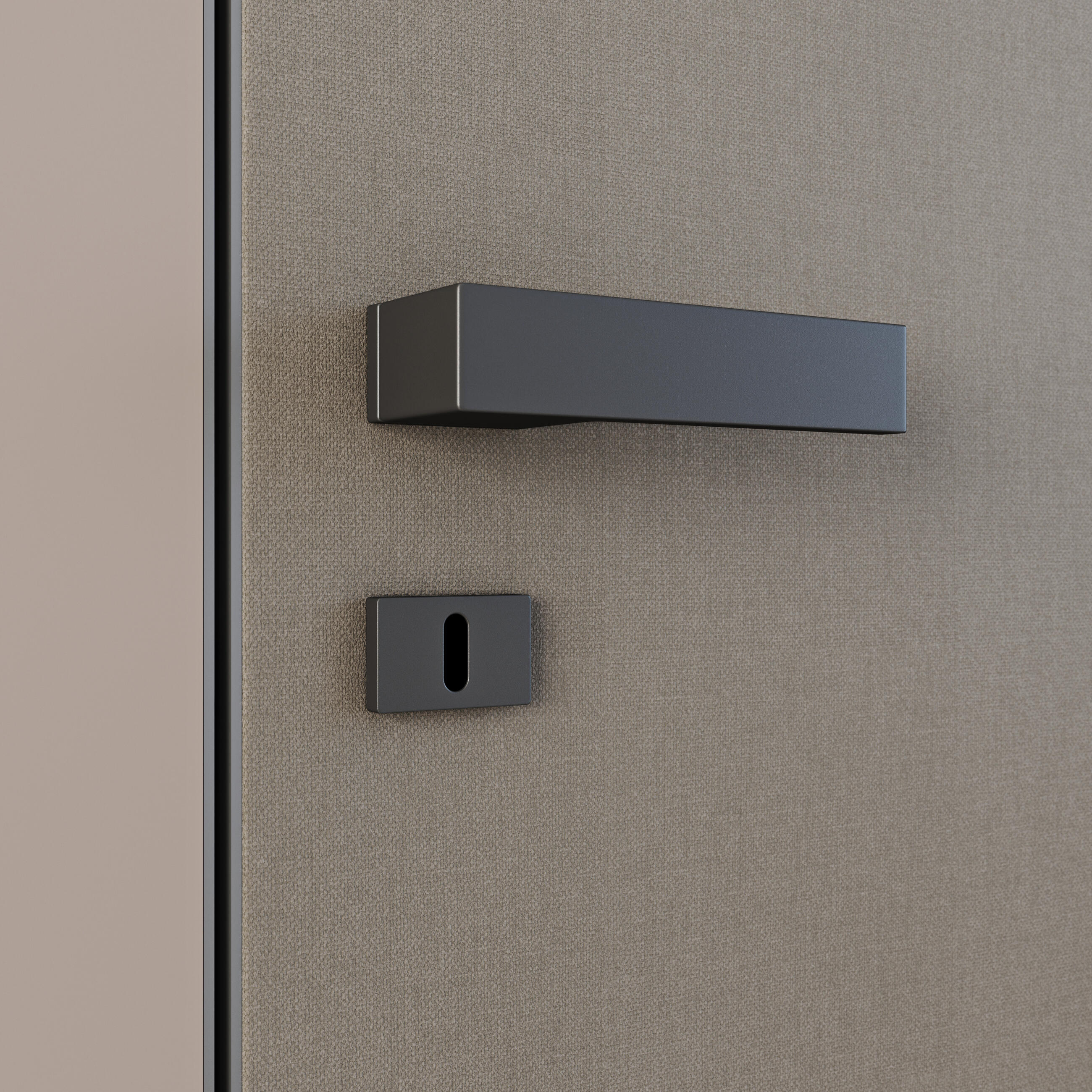 Dvere Master s textíliou