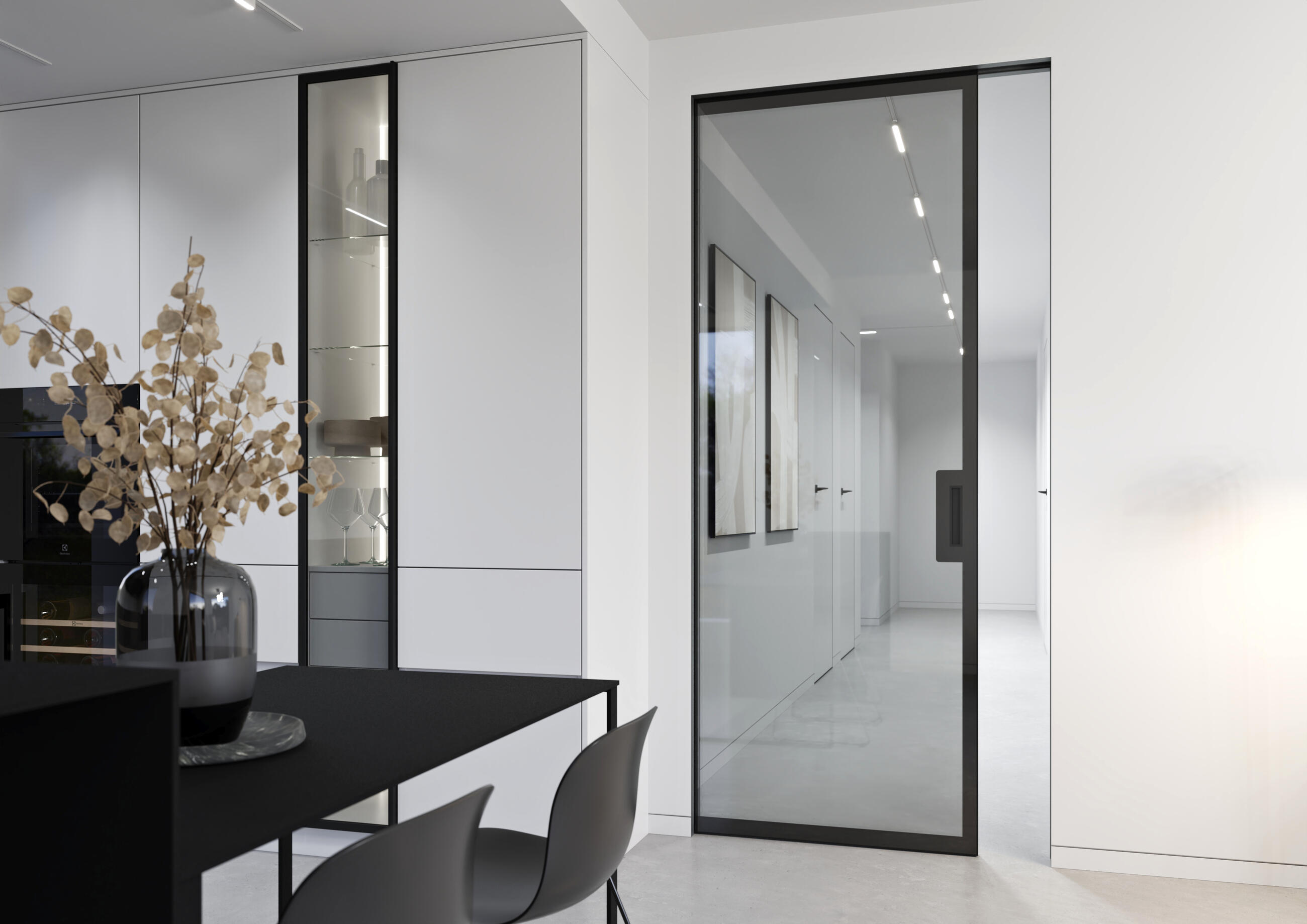 Dvere Master Clear v puzdre