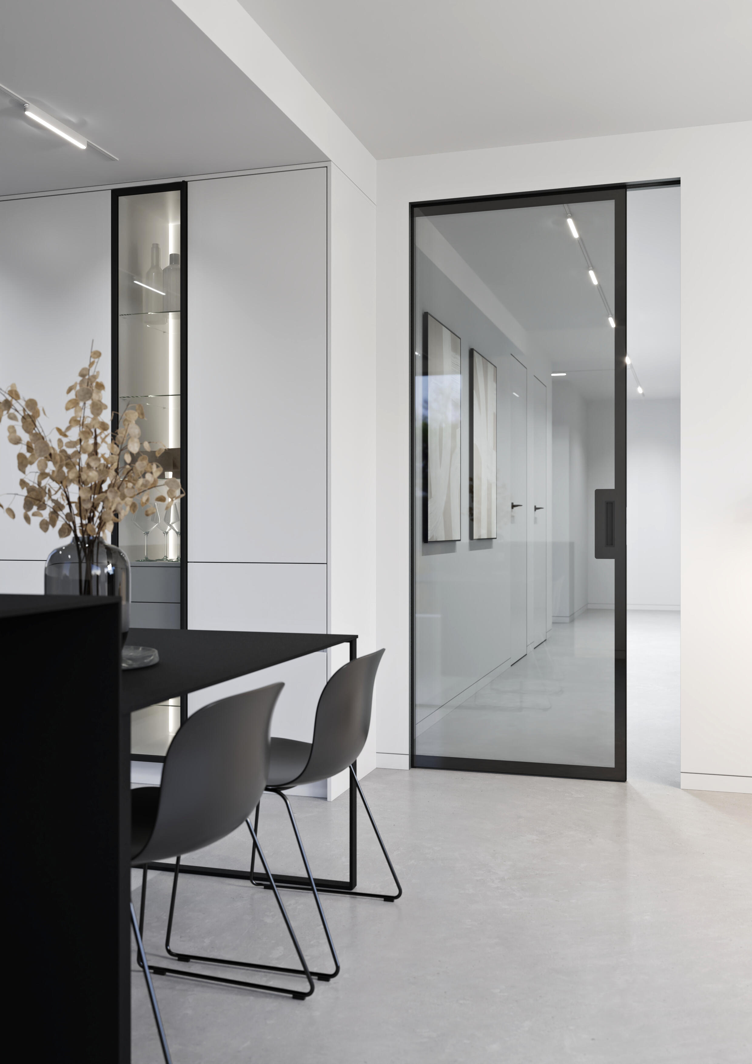 Dvere Master Clear v puzdre