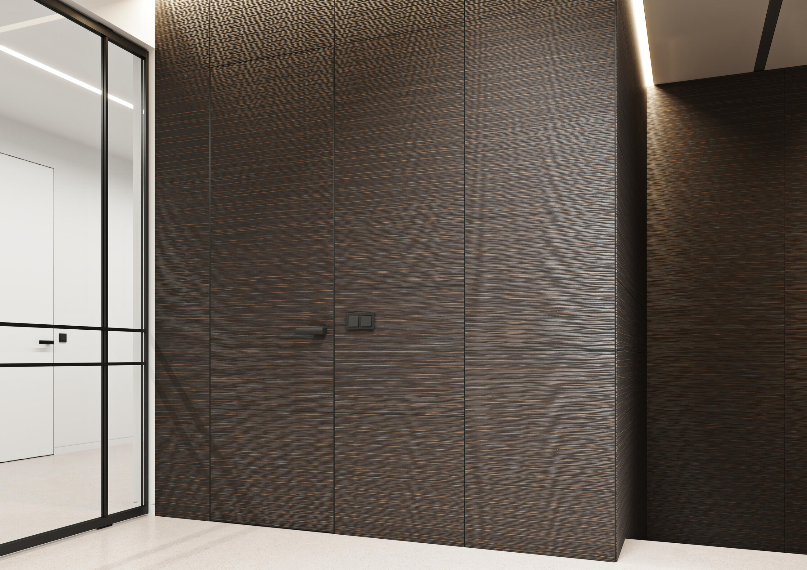 Dveře Master opláštěné dýhou Latho