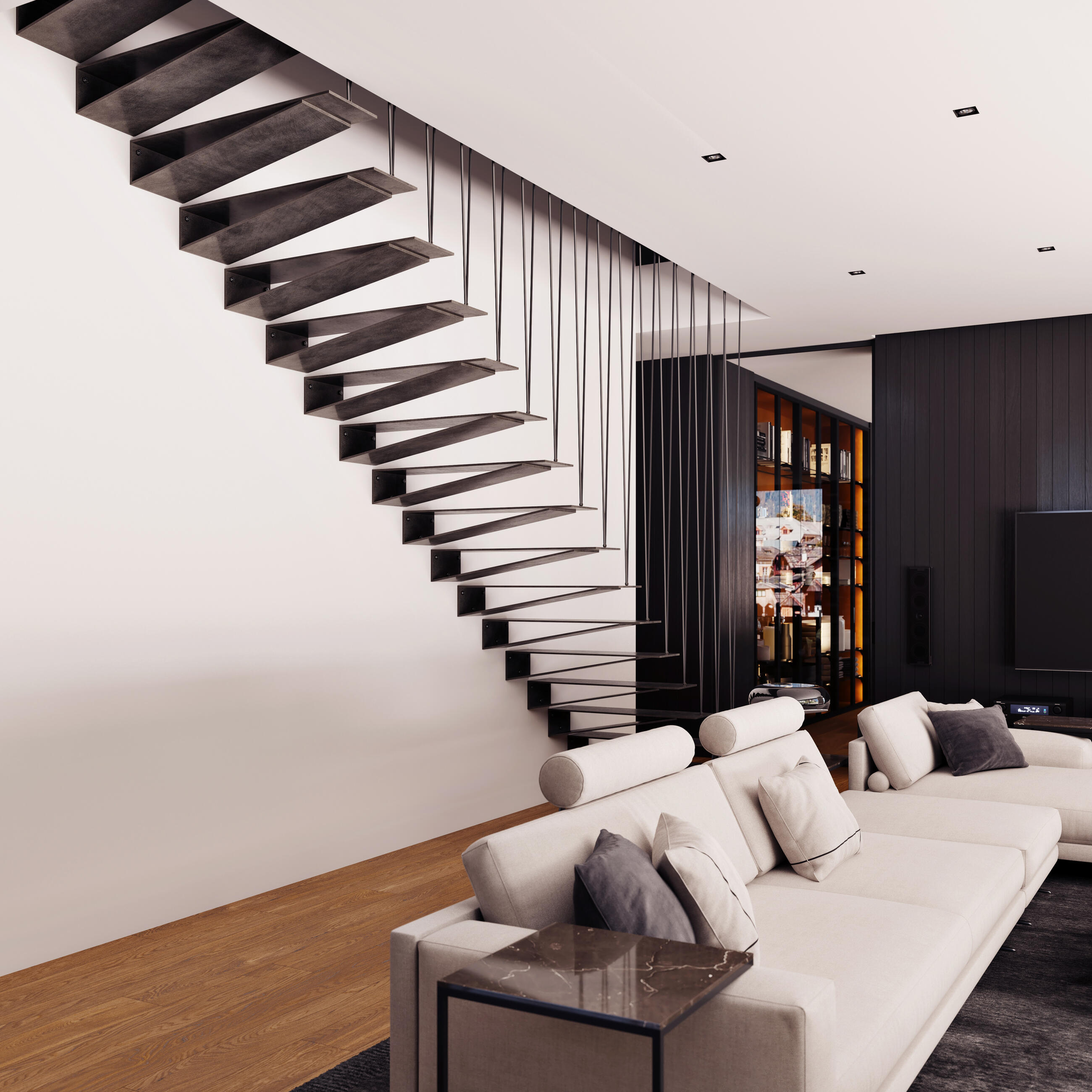 Interiérové schodisko Spirit