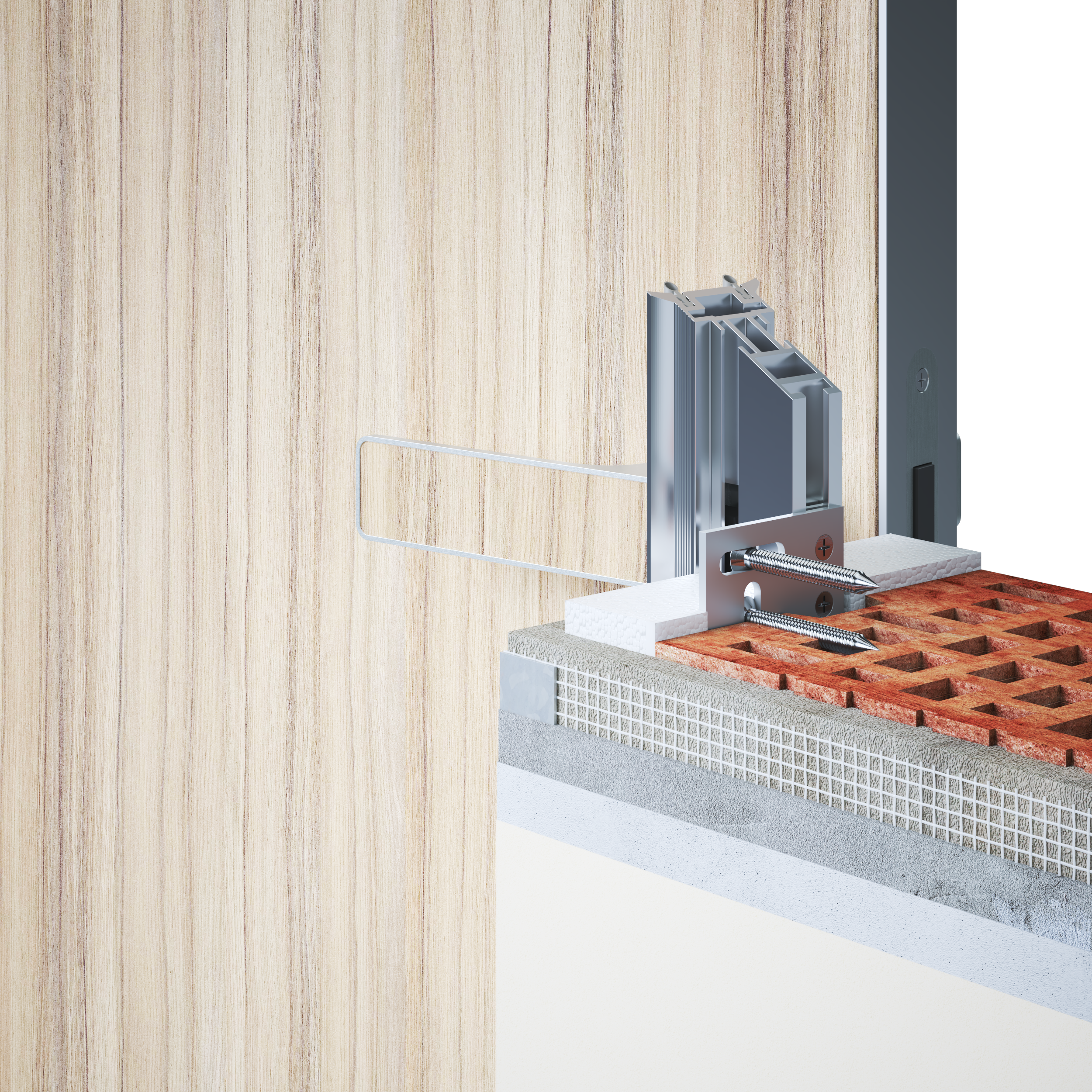 Skrytá zárubňa Dual