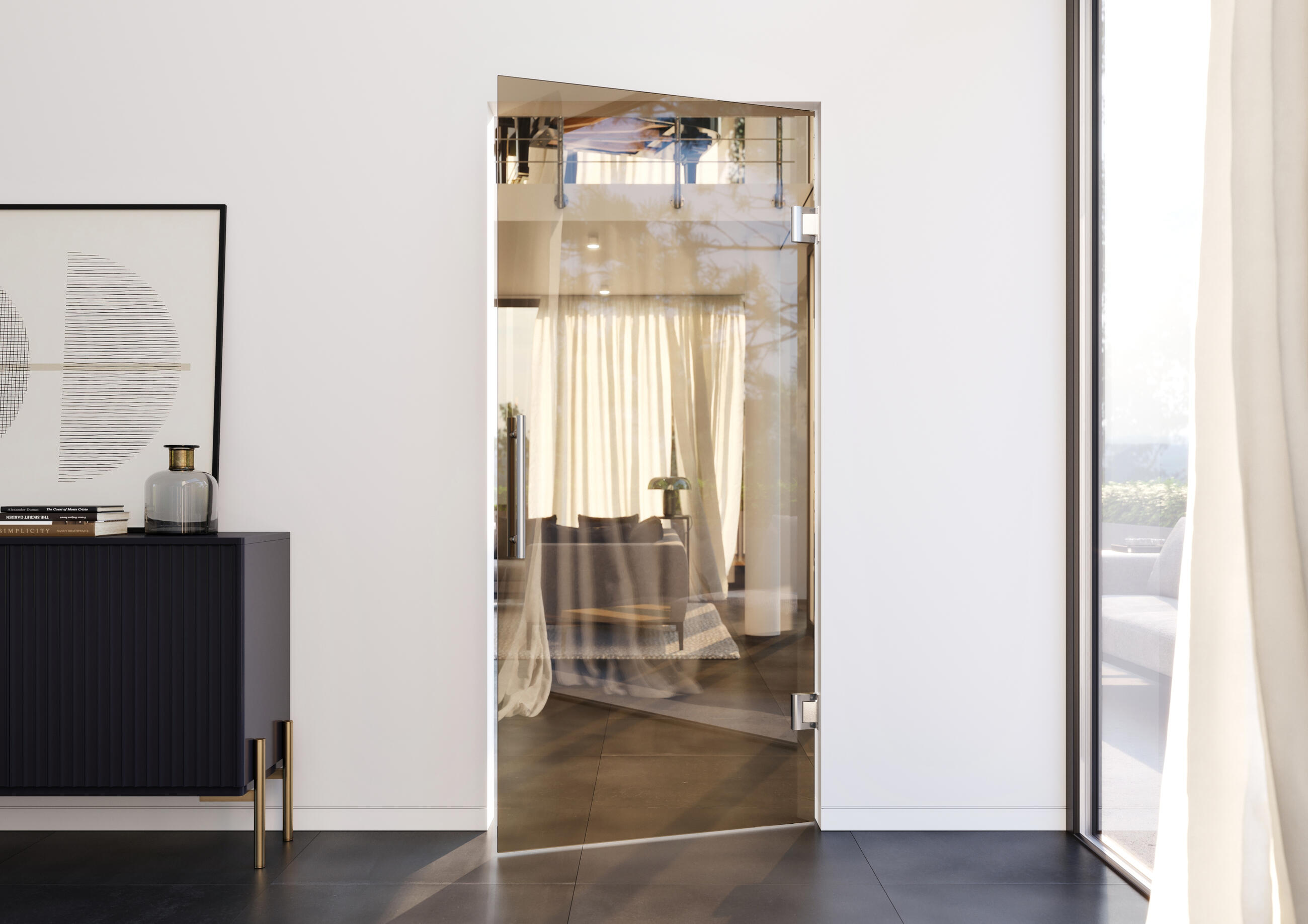 Sklenená stena Alfa