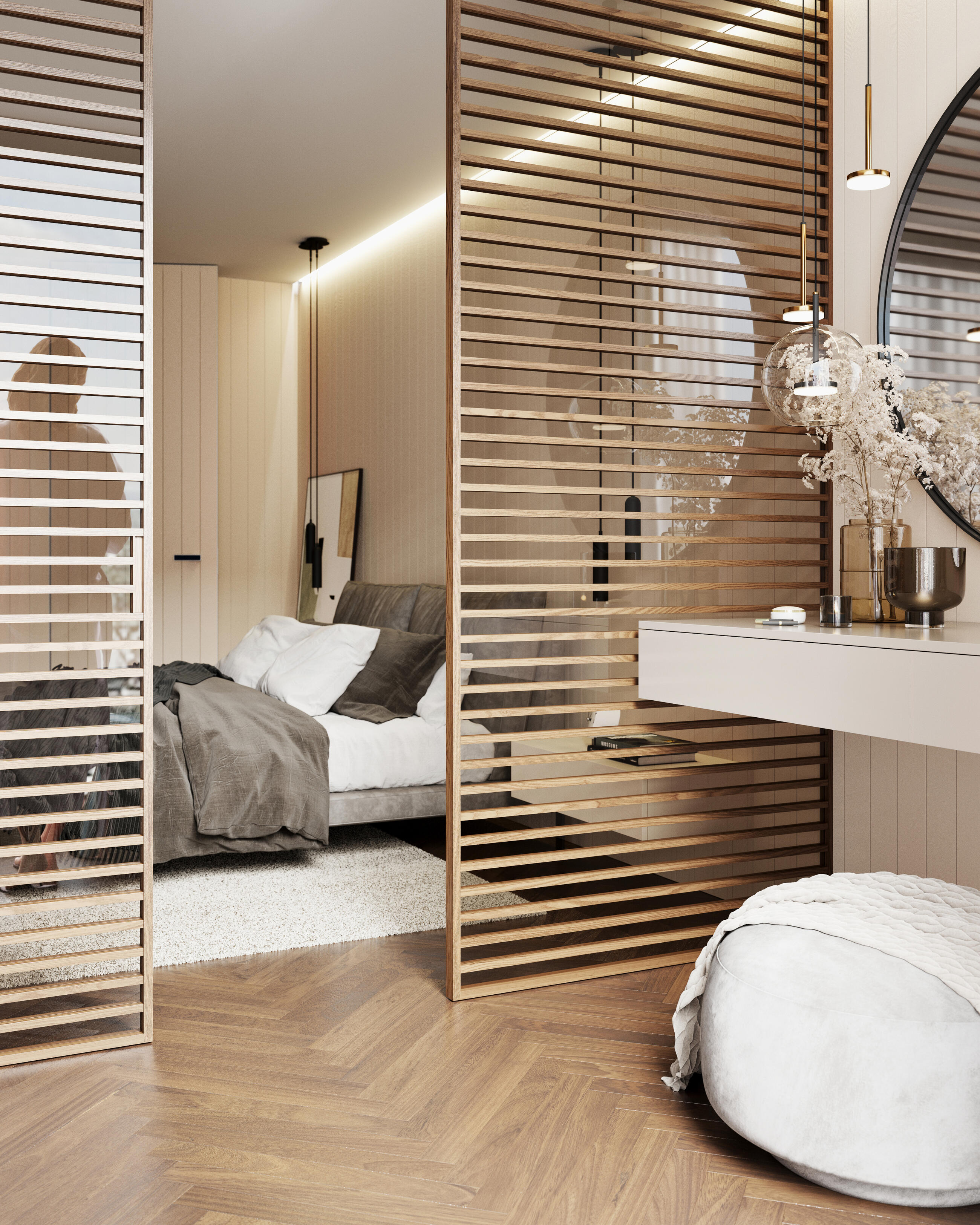 Posuvné dvere Idealine Wood Horizontal