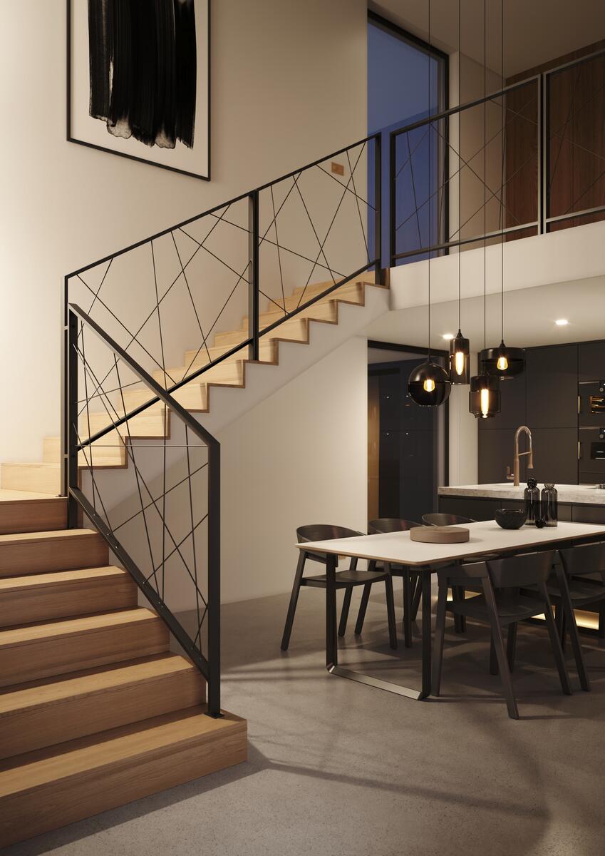 Zábradlie ke schodisku